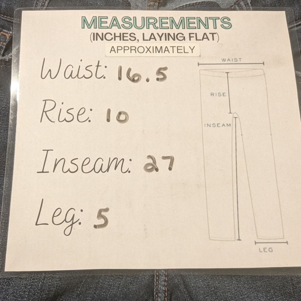 Lane Bryant Signature Fit Mid Rise Skinny Jeans Dark Blue Size 12 - Picture 7 of 7